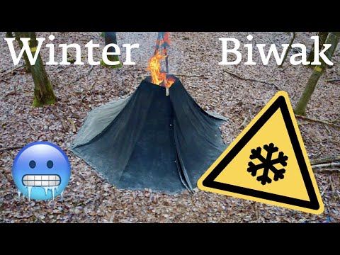 Overnighter - Winter Biwak in traditioneller Kohte