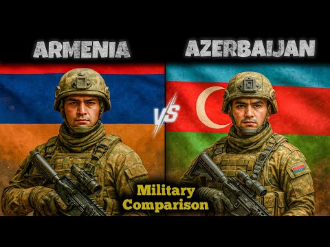🇦🇲 Armenia vs 🇦🇿 Azerbaijan Military Power Comparison 2025 | Who Dominates the Battlefield??