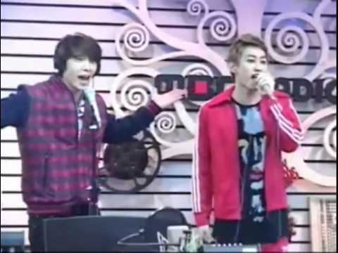 111222 DongHae & EunHyuk - Oppa Oppa Live [SSTP]