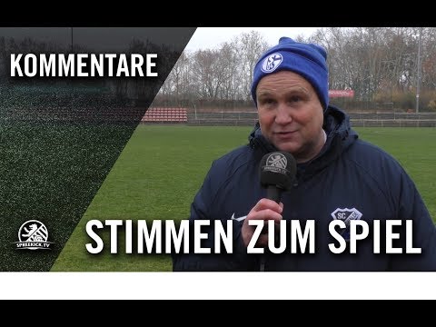 Die Stimmen zum Spiel | SV Tasmania Berlin U19 - SC Borsigwalde U19 (13. Spieltag, Verbandsliga)