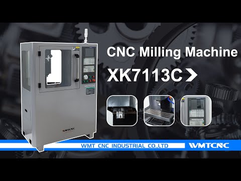 Вертикальный фрезерный трехосевой обрабатывающий центр с ЧПУ WMT CNC Industrial Co., Ltd VMC610 - Видео c Youtube №1