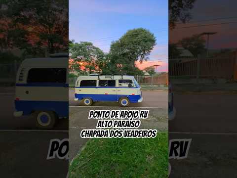 Ponto de apoio RV em Alto Paraíso! Praça do Bambu📍#nomadlife #fyp #overlander #chapadadosveadeiros