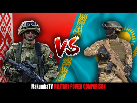 Belarus vs Kazakhstan 2022 | Military Power Comparison