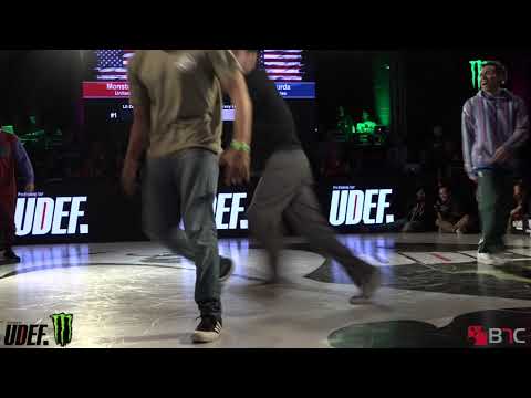 Monster Force Vs Shun Murda  - Top 32 - Silverback Open 2018 - Pro Breaking Tour - BNC