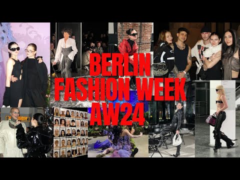 BERLIN FASHION WEEK AW24: namilia, haderlump (& more) shows, sf1og afterparty, events..