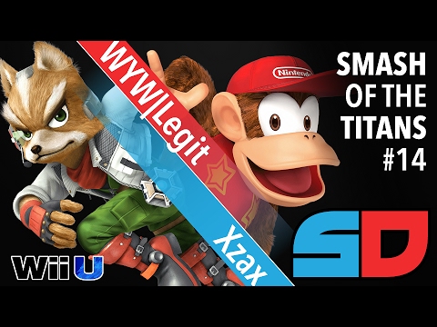 Smash of the Titans #14 - Grand Finals: Xzax (Fox) vs WYW|Legit (Diddy Kong)