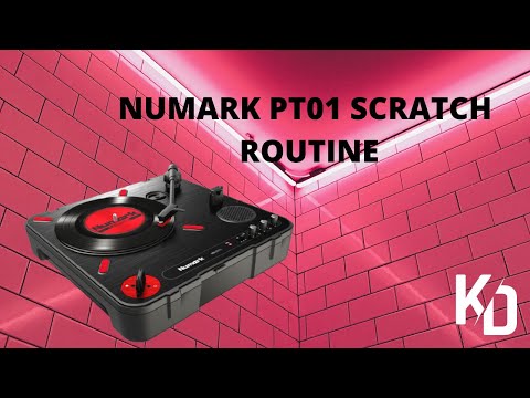 Numark pt01 scratch tutorial - daily Routine  scratch tutorial #numark #dubai
