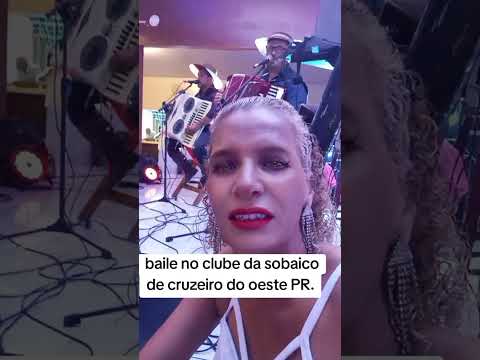 Baile no clube da sobaico de cruzeiro do oeste PR 