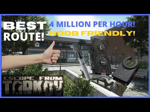 Escape from Tarkov - How to Farm 4 Million Roubles per hour! Best Farm!