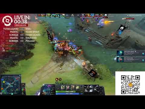 The International 2022 | TI 2022 singapore GROUP B [Fnatic Vs T.Spirit]