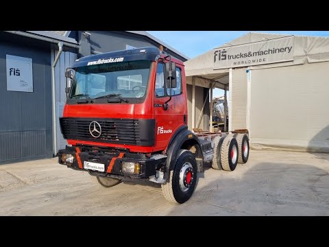 MERCEDES BENZ SK 2538 6x4 chassis - FIŠ TRUCKS SLOVENIA