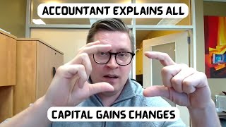 REI capital gains changes. Accountant explains all