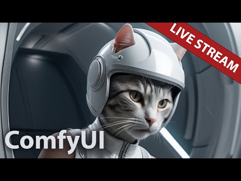 ComfyUI - Live Stream! Let's make some amazing art with Stable Diffusion!