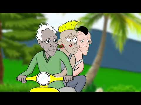 Crazy Racer funny cartoon part 3 - funny animation episode 3 (Boss Bongo).