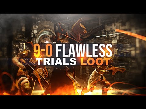 Destiny: 9-0 FLAWLESS TRIALS OF OSIRIS LOOT!
