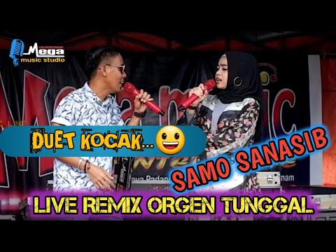 Duet Kocak - Gindo - Putri Chantika - Samo Sanasib - Karya Ujang Virgo | Dangdut Minang 2021