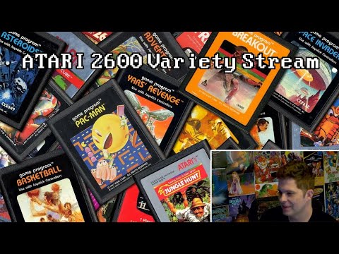 Atari 2600 variety stream - Mike Matei Live