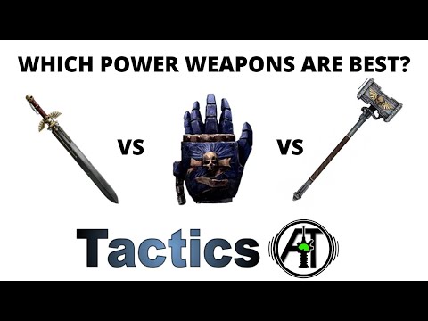 Which Power Weapons are Best? Math Hammer Video for Space Marine Veterans + Captains