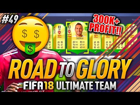 FIFA 18 ROAD TO GLORY #49 - HUGE PROFITS!! 🤑
