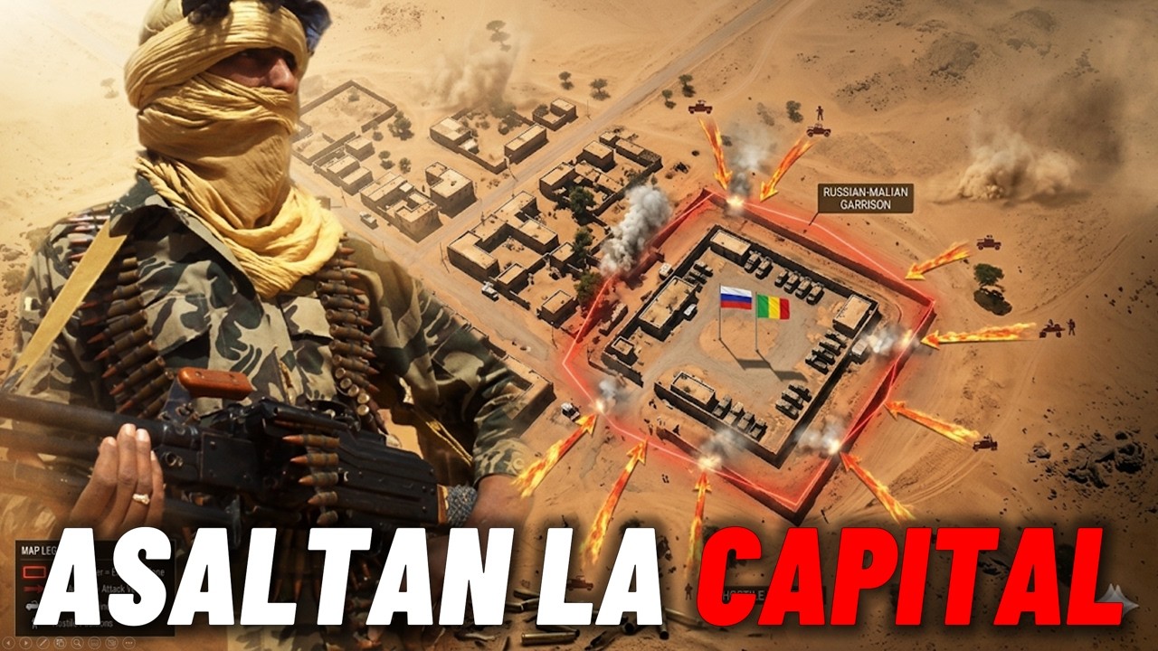 🔥ATAQUE TOTAL: Al Qaeda y Tuaregs asaltan Bamako