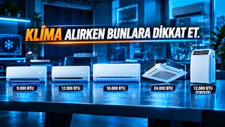5 Dakikada Klima Almadan Önce Dikkat Etmeniz Gerekenler