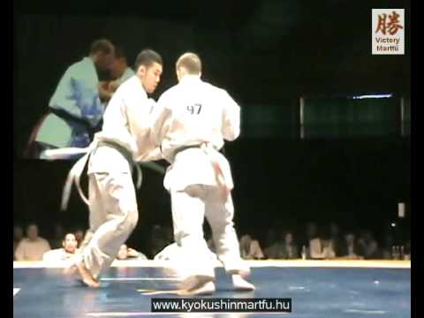 Shinkyokushin World Cup 09 - Bak Sándor - Kazufumi Shimamoto