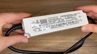 Mean Well LPF-60-24 Napájecí zdroj pro LED 60W 2