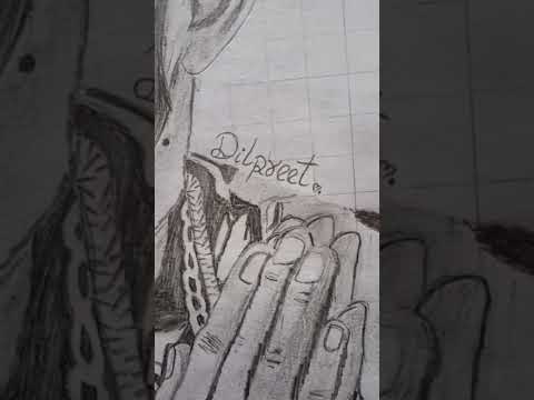 byg brwn #viral #sketch #trending #ytshorts  Made by Dilpreet Singh