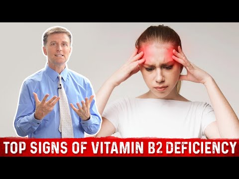 The Top Signs of a Vitamin B2 Deficiency – Dr. Berg
