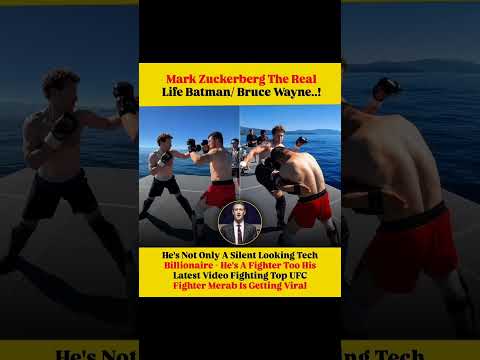 Mark Zuckerberg spars with UFC star Merab Dvalishvili! 🥊🔥