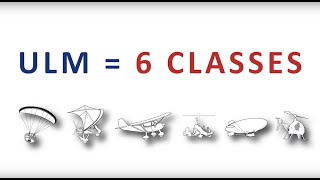 Les 6 classes ULM