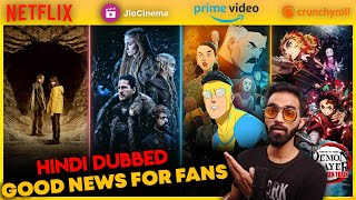Netflix Dark | Jio Cinema Game Of Thrones | Prime Video  Invisible | Demon Slayer | Hindi Dubbed