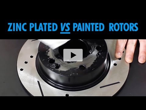 Painted vs Plated Brake Rotors Product Review Comparison   BrakeMotive