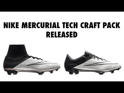 Nike Mercurial Tech Craft Pack 2016 Boots Released, Closer Look