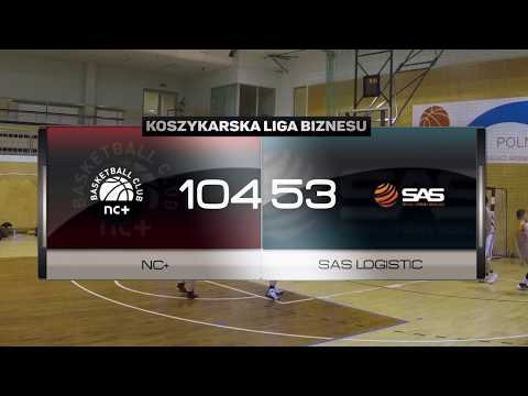 NC+ vs SAS Logistic - VIII kolejka - Warszawa - Koszykarska Liga Biznesu