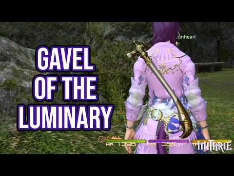 FFXIV 2.38 0413 Gavel of the Luminary (Goldsmith)