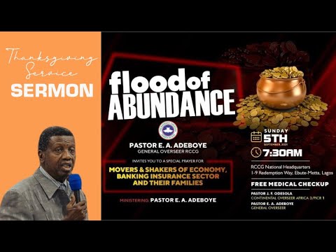 RCCG Sunday Live 5th September 2021 Service Pastor E. A. Adeboye