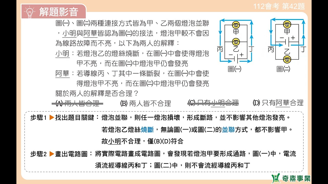 １５-112會考第42題