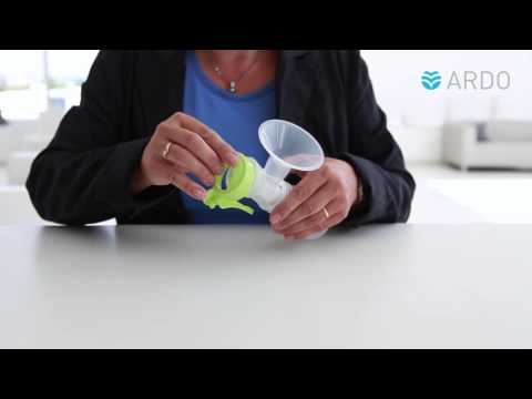 Handmilchpumpe Amaryll zusammensetzen