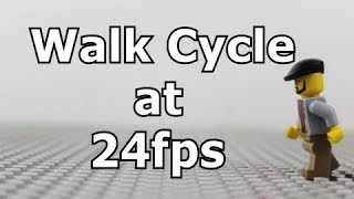 LEGO Walk Cycle 24fps Tutorial