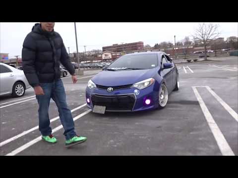 MODIFYING 2015 TOYOTA COROLLA (ADDING D2 COILOVERS ) *LOWERED COROLLA*