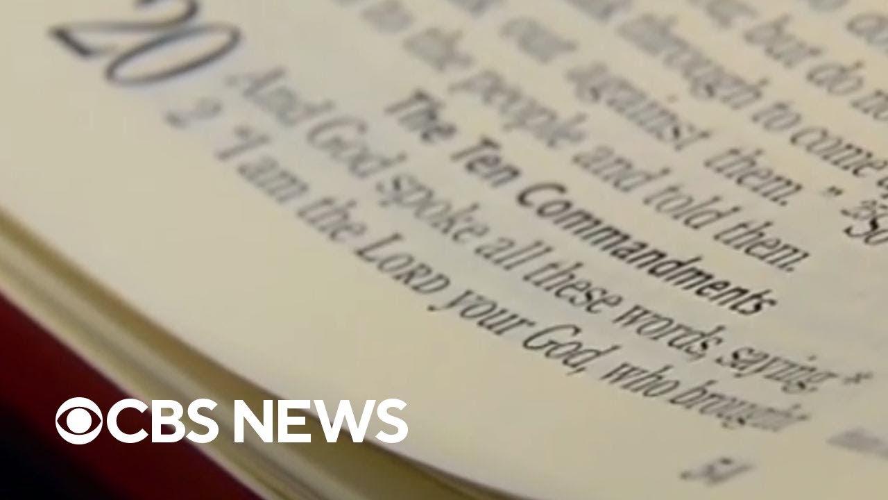 Judge blocks Louisiana Ten Commandments in public classrooms law