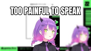 So Painful I Couldn't Even Read the Words Aloud | Tokoyami Towa