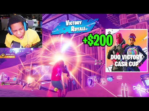 WINNING THE DUO CASH CUP! (after getting DROPPED)