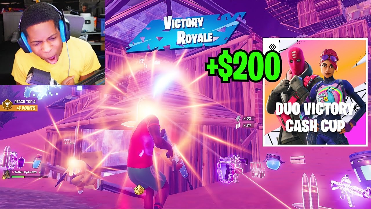 WINNING THE DUO CASH CUP! (after getting DROPPED)