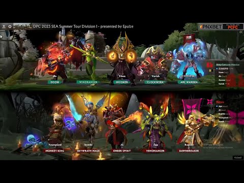 DPC SEA 2023 Tour 3 | Division I | Xerxia vs Army Geniuses - Game 2