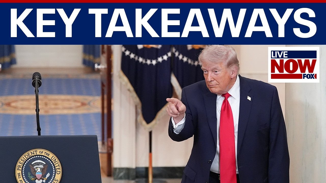 Key Takeaways from Trump's address on Iran
