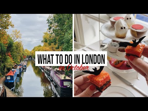 WHAT TO DO IN LONDON IN OCTOBER | Halloween decorations, Afternoon Tea, Wicked, Highgate cemetery
