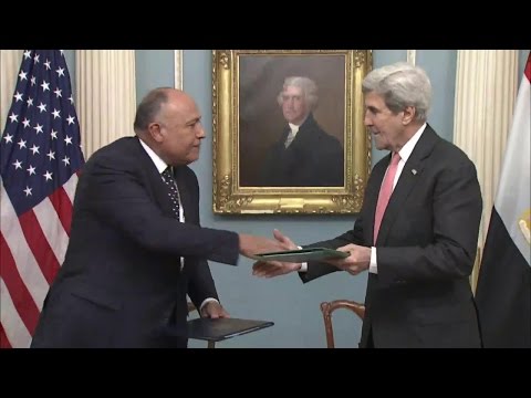 Signing Ceremony: Memorandum of Understanding on Cultural Property Protection with Egypt