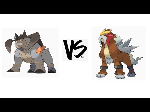 (Re-upload) Cavern Pokemon VS Volcano Pokemon (Terrakion VS Entei) Pixelmon Reforged